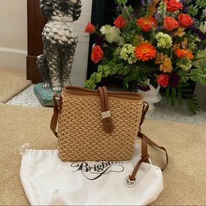 NWOT Woven Brighton Crossbody Purse
